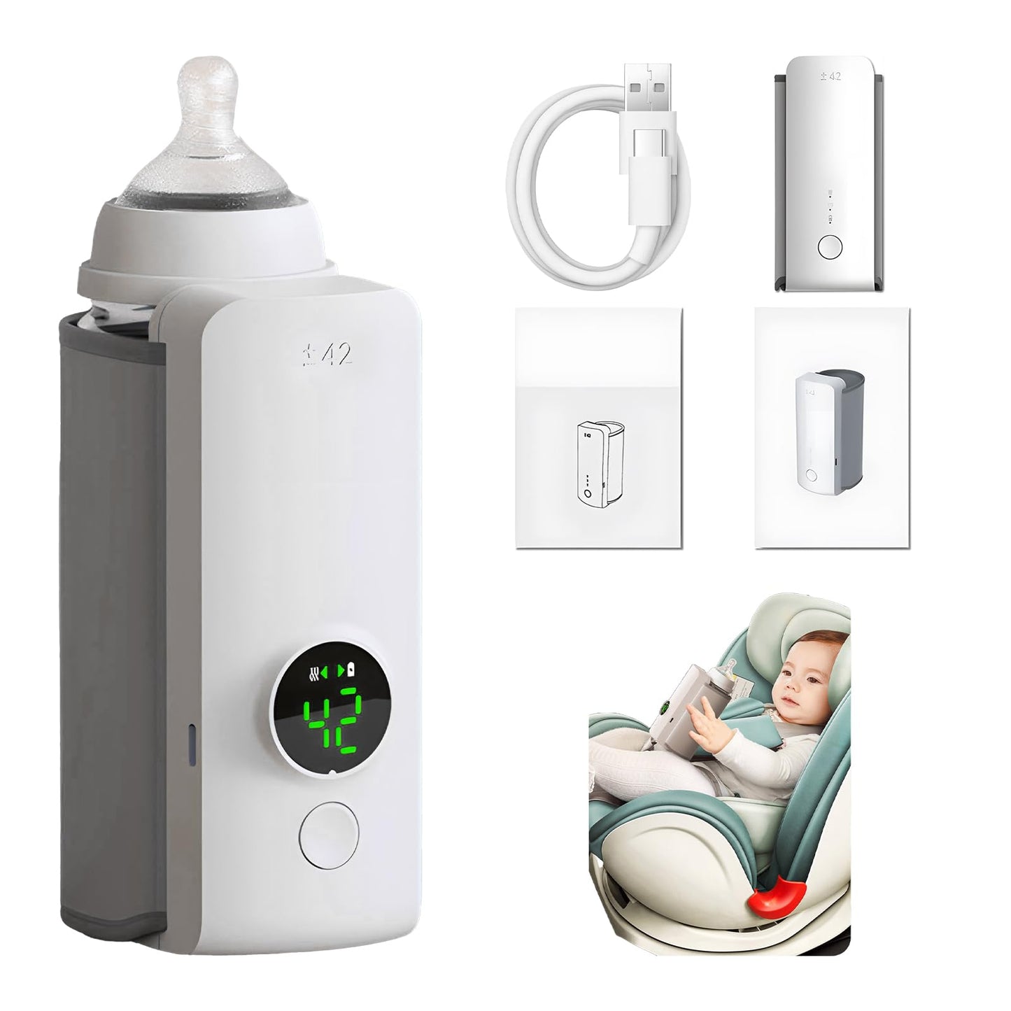 Portable, Baby Bottle warmer™
